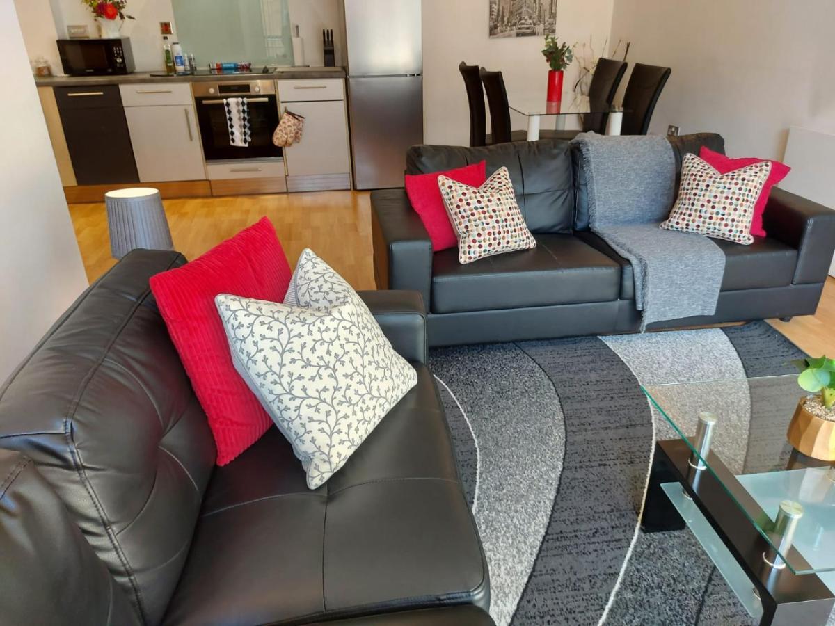 City 2 Bed, 2 Bath, Free Parking & Wifi Sheffield Exteriör bild