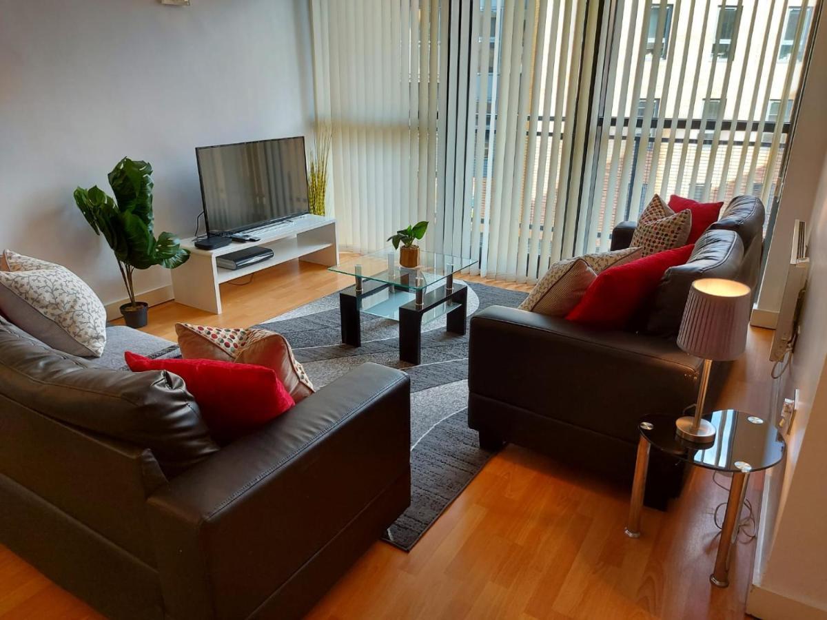 City 2 Bed, 2 Bath, Free Parking & Wifi Sheffield Exteriör bild