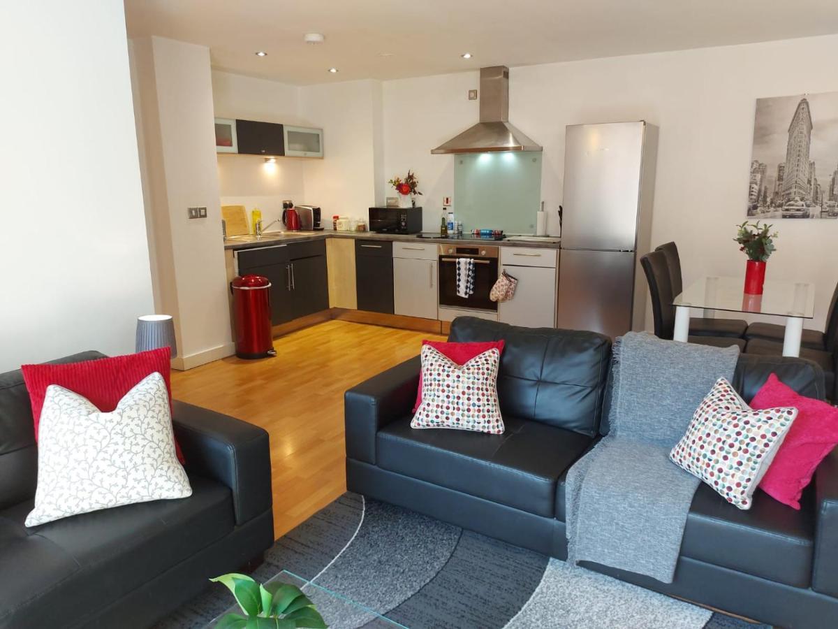 City 2 Bed, 2 Bath, Free Parking & Wifi Sheffield Exteriör bild